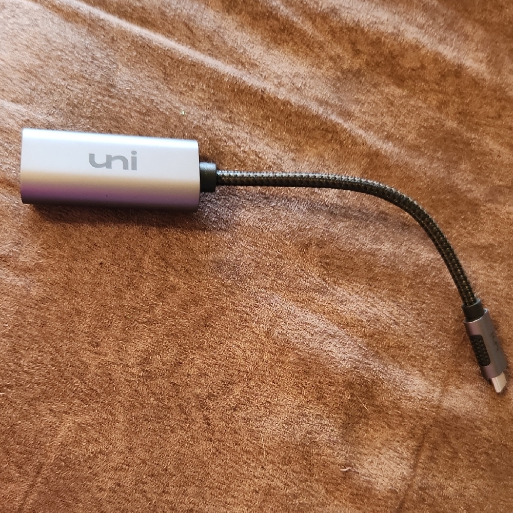 Uni Silver USB-C to HDMI Adapter